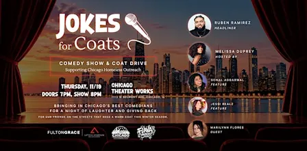 Jokes for Coats - Comedy Show & Coat Drive