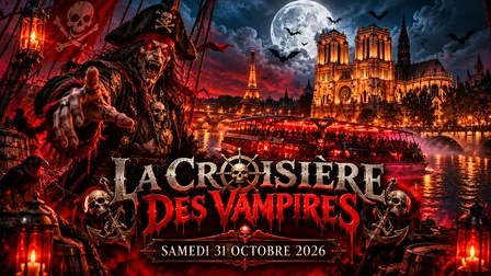 La Croisère Des Vampires Halloween Paris Boat Party Club