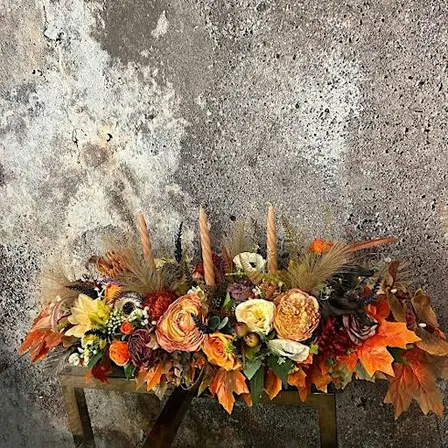 (Not Real) Thanksgiving Tablescape Floral Workshop
