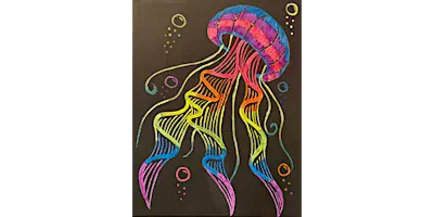 Deep Sea Jelly - Paint and Sip in Norfolk | Classpop!™