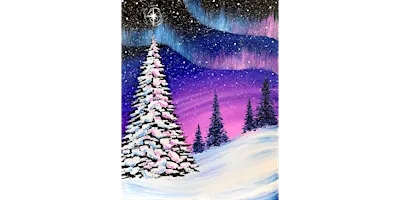 Aurora Winter - Paint and Sip in Norfolk | Classpop!™