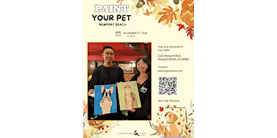 Adorable Pet Portraits - Paint and Sip in Orange County | Classpop!™