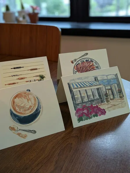 DESIGN & SIP: Watercolor Workshop with Lisa Marie of Fleetwood Studios