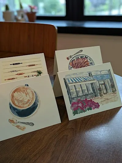 DESIGN & SIP: Watercolor Workshop with Lisa Marie of Fleetwood Studios