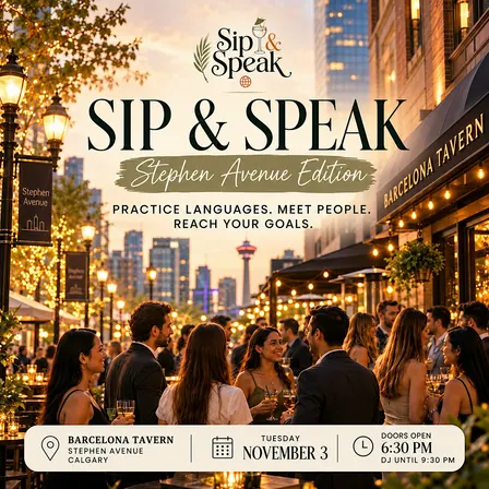 Sip & Speak Language Social