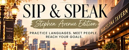 Sip & Speak Language Social