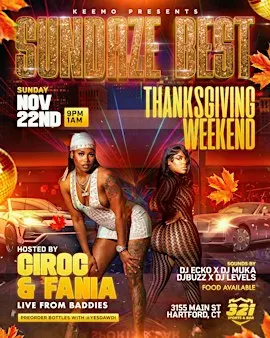 SUNDAZE BEST BADDIES & BOSSES HOSTED BY CIROC & FANIA