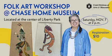 Folk Arts Workshop at Chase Home - Navajo Sandpainting