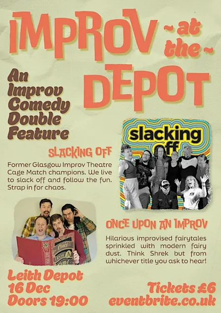 Improv At The Depot: An Improv Comedy Double Feature
