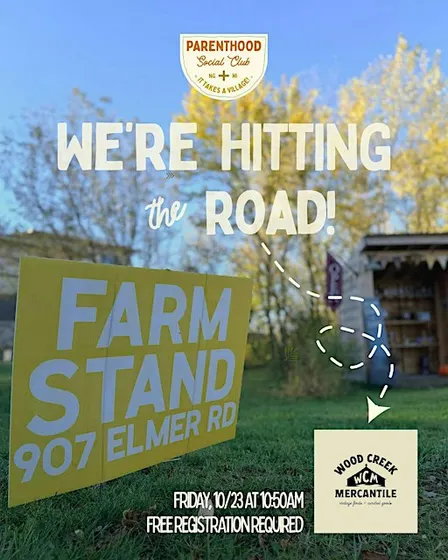 Parent Walk: Farm Stand Edition!