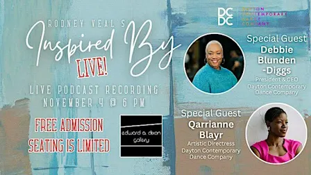 Rodney Veal's Inspired By LIVE! with Debbie Blunden-Diggs & Qarrianne Blayr