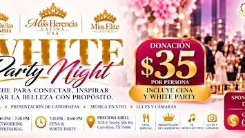 WHITE PARTY NIGHT MISS HERENCIA LATINA 2026