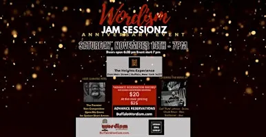 WORDISM: JAM SESSIONZ - Anniversary Event