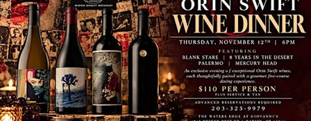 Orin Swift Wine Dinner