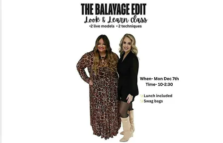 The Balayage Edit - Look and learn class