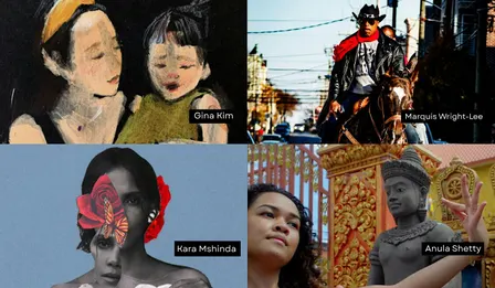 Black + Gold Artists Exchange Exhibition (Gallery Hours Saturday 11/14)