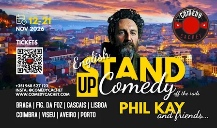 English Stand Up Comedy - PHIL KAY - Live in Lisbon