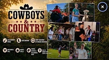 Cowboys and country at Historic Rivermill