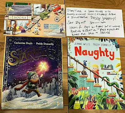 Irish Book Week: Award-winning Children's Author/Illustrator PADDY DONNELLY