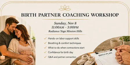 Birth Partner Coaching: A Birth Rehearsal Workshop