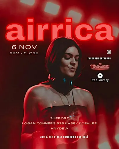 airrica at Continental San Jose