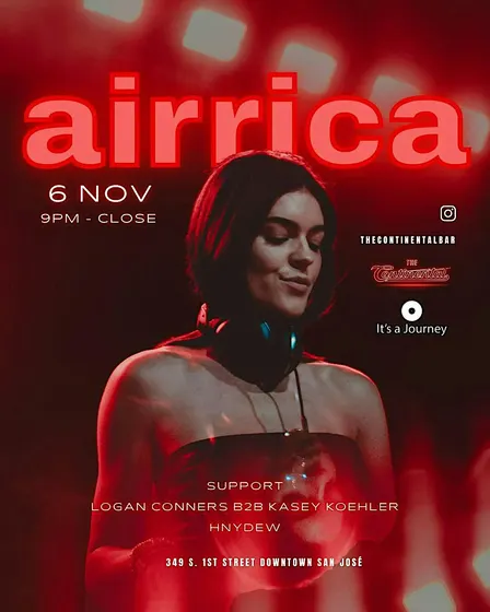 airrica at Continental San Jose