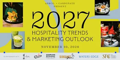 The af&co. + Carbonate 2027 Hospitality Trends + Marketing Outlook