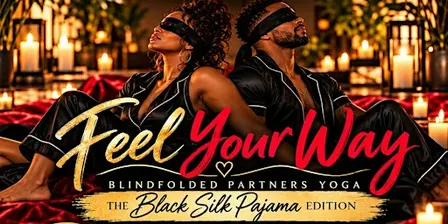 Feel Your Way Blindfolded Partners Yoga