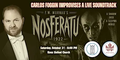 NOSFERATU (1922) SILENT FILM with improvised soundtrack by Carlos Foggin