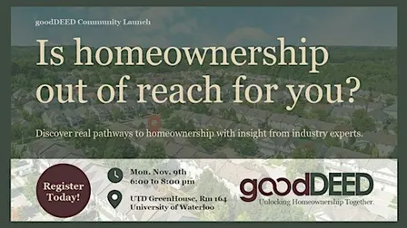 goodDEED Community Launch: Unlocking Homeownership Together