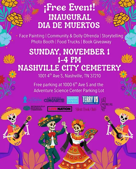 Inaugural Nashville City Cemetery Dia de Muertos
