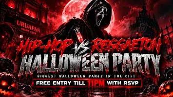 REGGAETON VS HIP-HOP : HALLOWEEN PARTY
