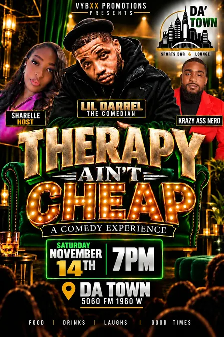 A Comedy Experience: Therapy Ain't Cheap