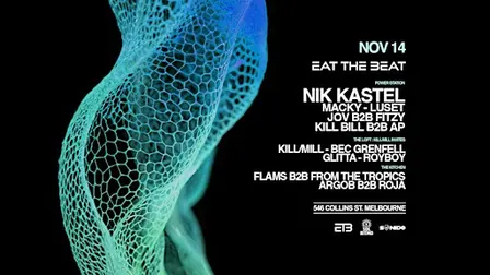 Eat The Beat Saturdays | Nov 14 ft. NIK KASTEL