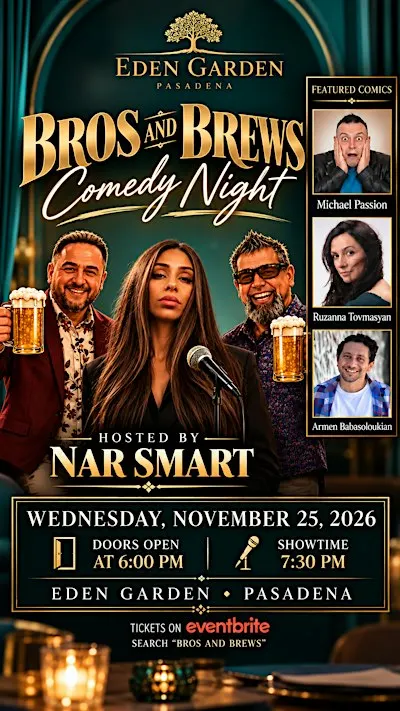 Bros and Brews Comedy Showcase