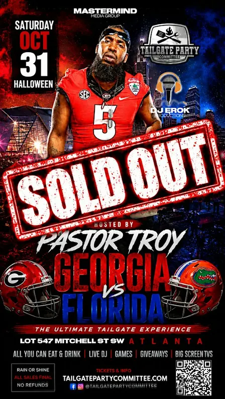 WELCOME TO ATL FL GA TAILGATE PARTY
