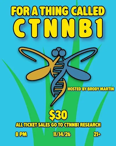 CTNNB1 Fundraiser Comedy Show