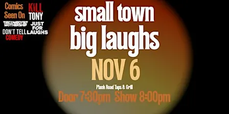 Small Town, Big Laughs – Live Stand-Up Comedy in Hagersville
