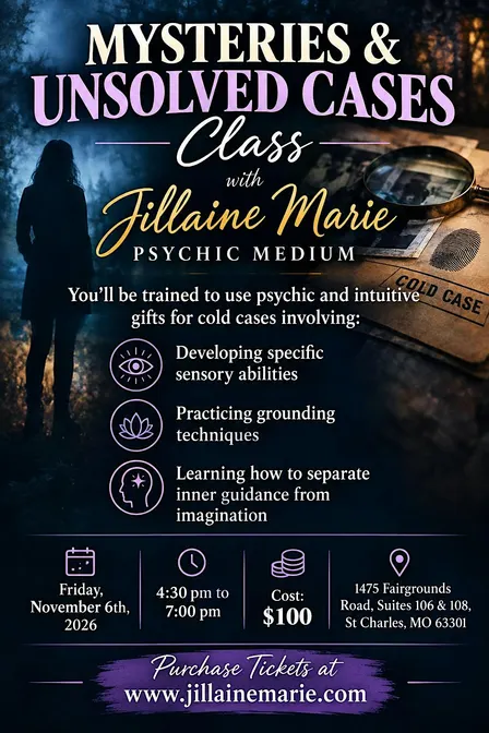 Mysteries & Unsolved Cases Class