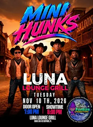 MINI HUNKS - "WORLD'S SMALLEST MALE DANCERS !"