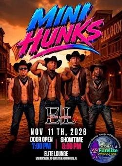 WORLD'S SMALLEST MALE DANCERS SHOW!