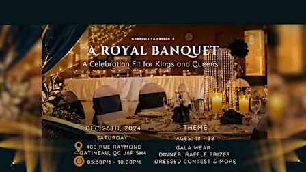Gala 2026 - A Royal Banquet / Un banquet royal