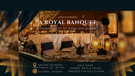 Gala 2026 - A Royal Banquet / Un banquet royal