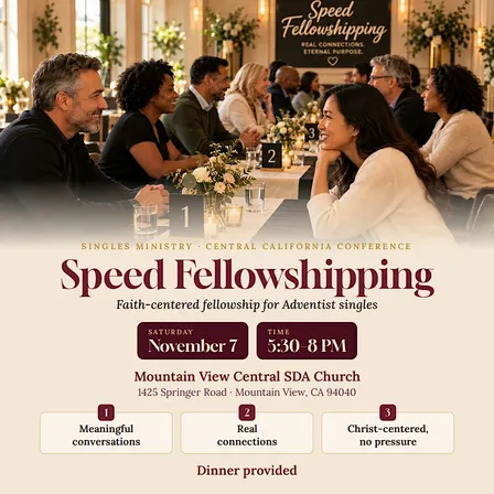 Adventist Speed Fellowshipping:  A Faith-Based Journey Together Experience