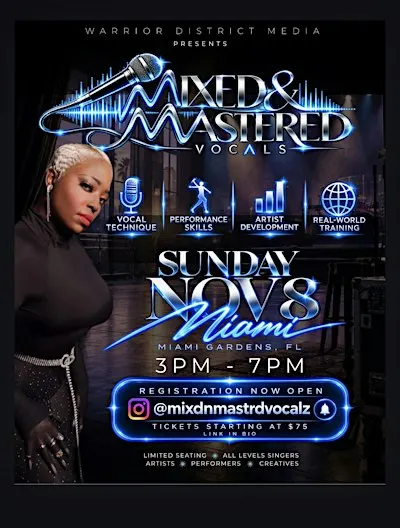 MIXED & MASTERED VOCALS: Vocal & Performance Intensive