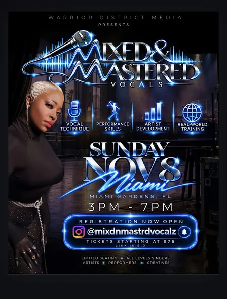 MIXED & MASTERED VOCALS: Vocal & Performance Intensive