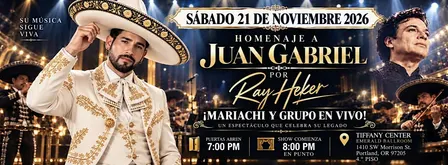 HOMENAJE AL DIVO JUAN GABRIEL CON RAY HEKER