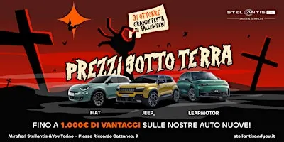 HALLOWEEN PARTY IN SHOWROOM - MIRAFIORI STELLANTIS &YOU TORINO