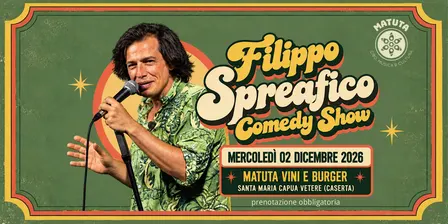 Filippo Spreafico Stand Up Night