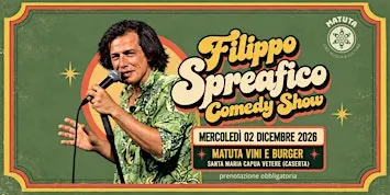 Filippo Spreafico Stand Up Night